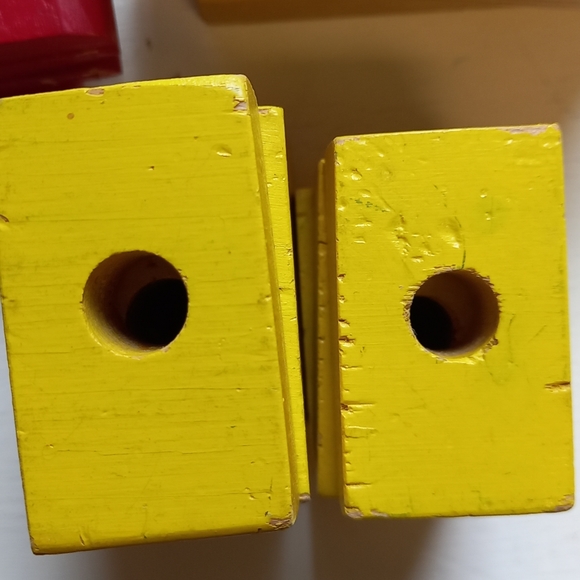 Wood train set for display - Picture 9 of 9